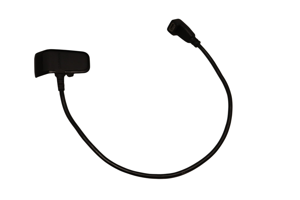 Garmin PRO Series receiver charging clip with charging cable