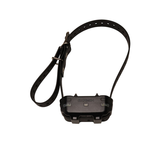 Garmin PT6 receiver collar in excellent condition with black strap and short contact points