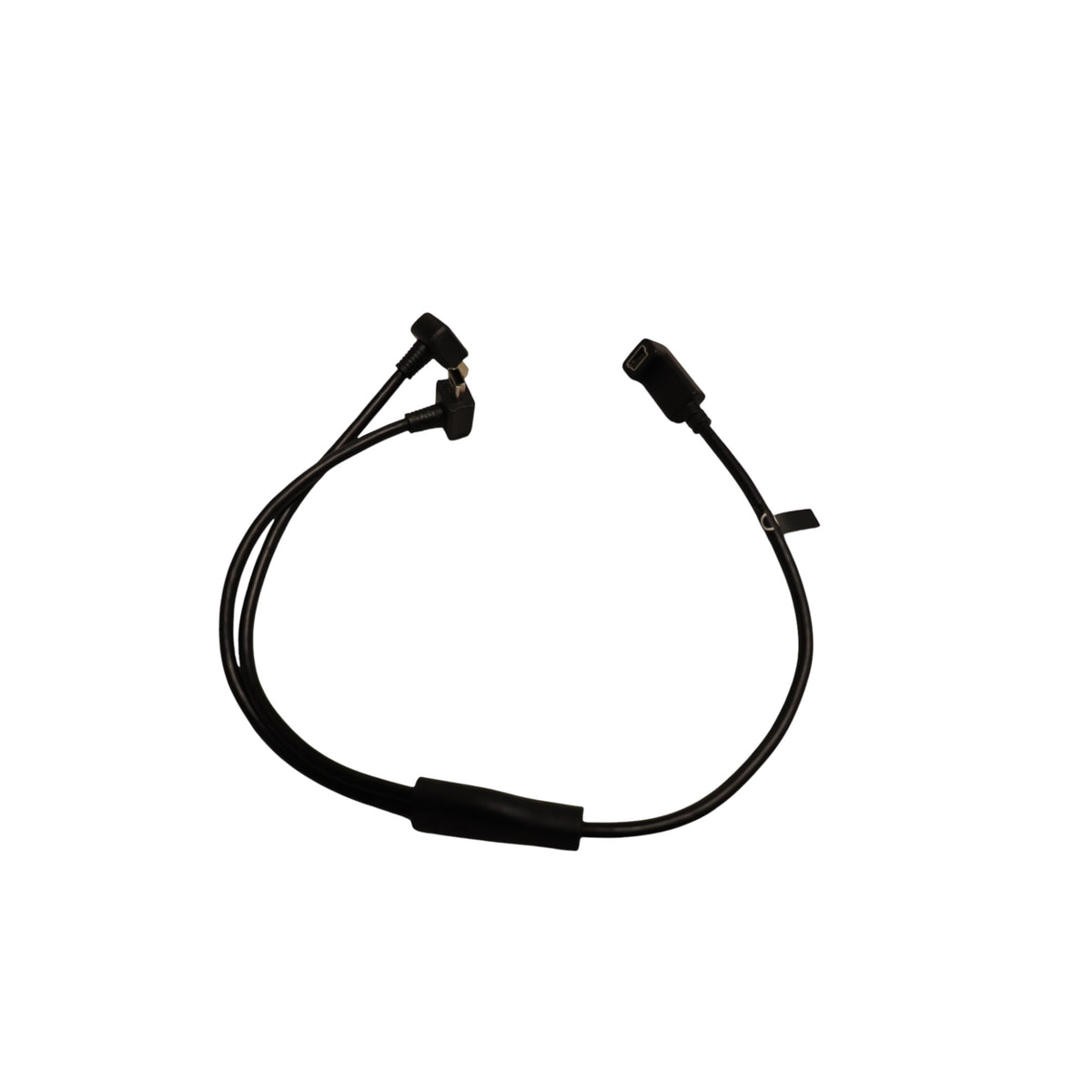 Full view of used Garmin OEM split adapter charging cable 010-11828-01