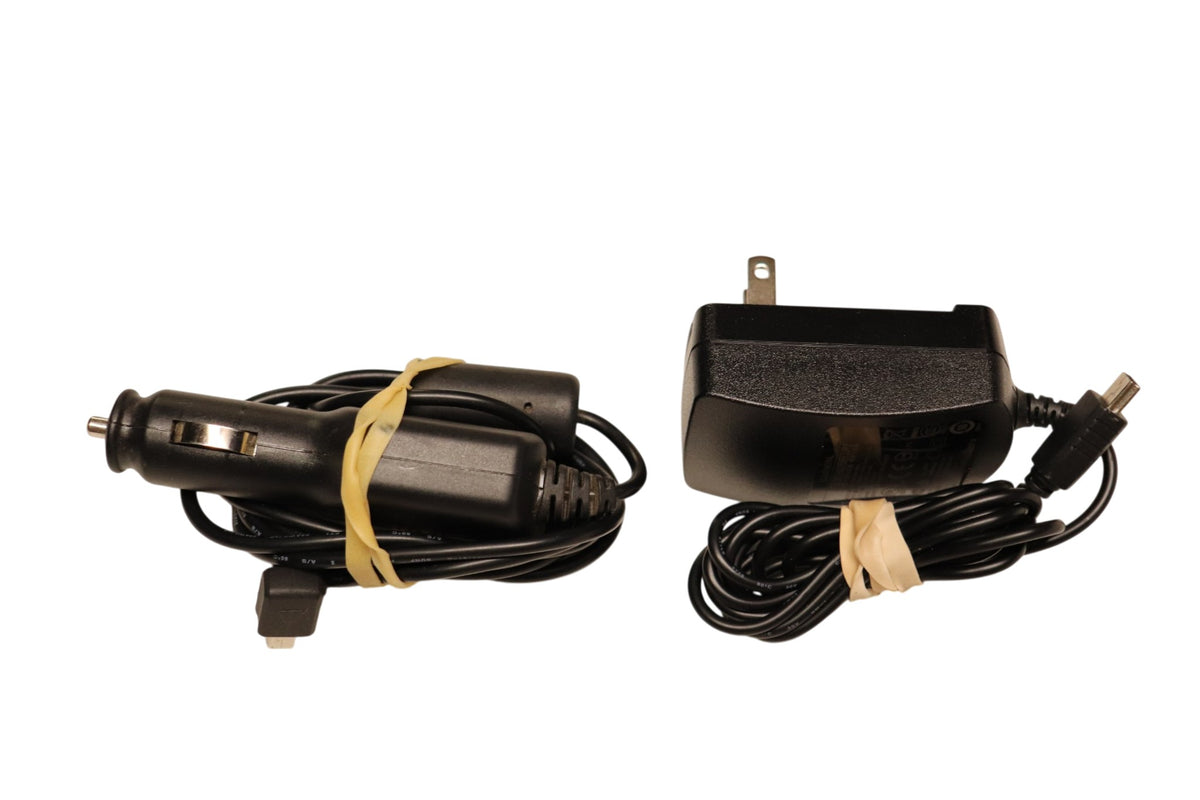 Garmin OEM micro-USB wall charger and 12V vehicle charger for compatible dog tracking and training equipment