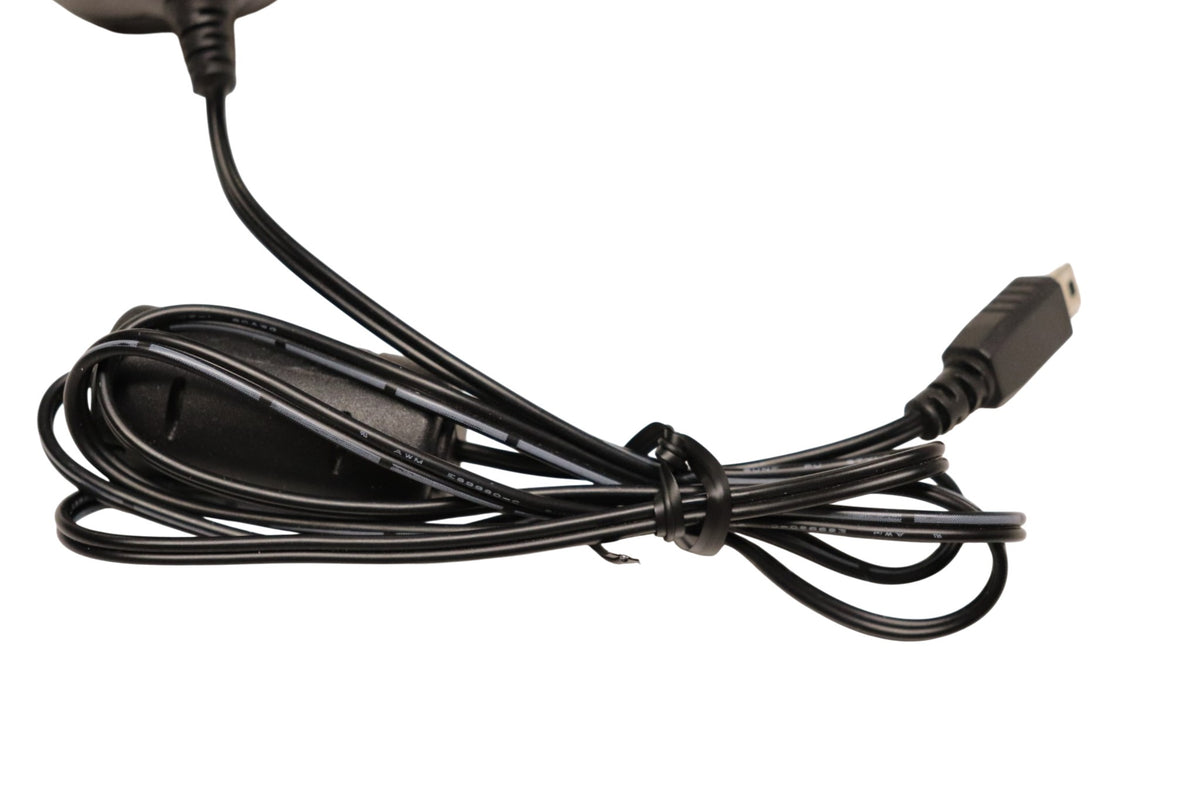 Garmin AC wall adapter with attached Mini-USB charging cable