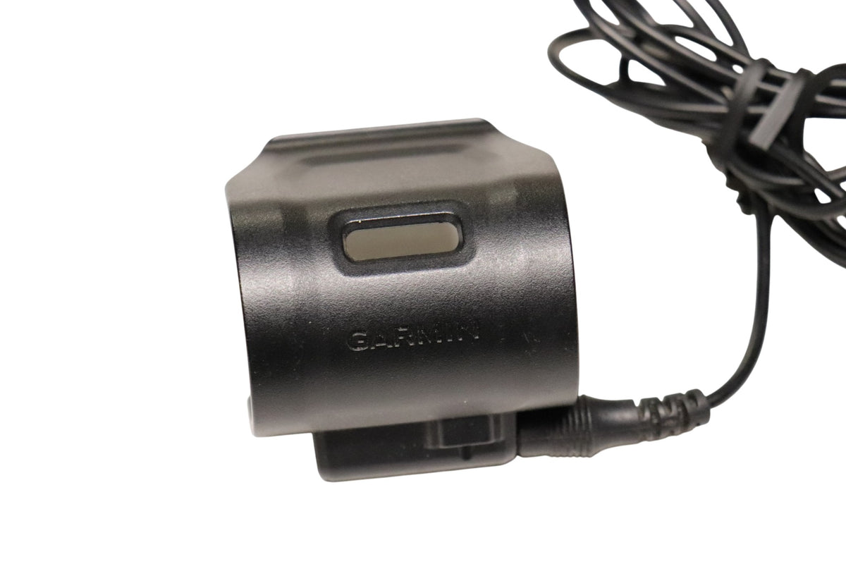 Garmin DC40 charging clip with Garmin logo