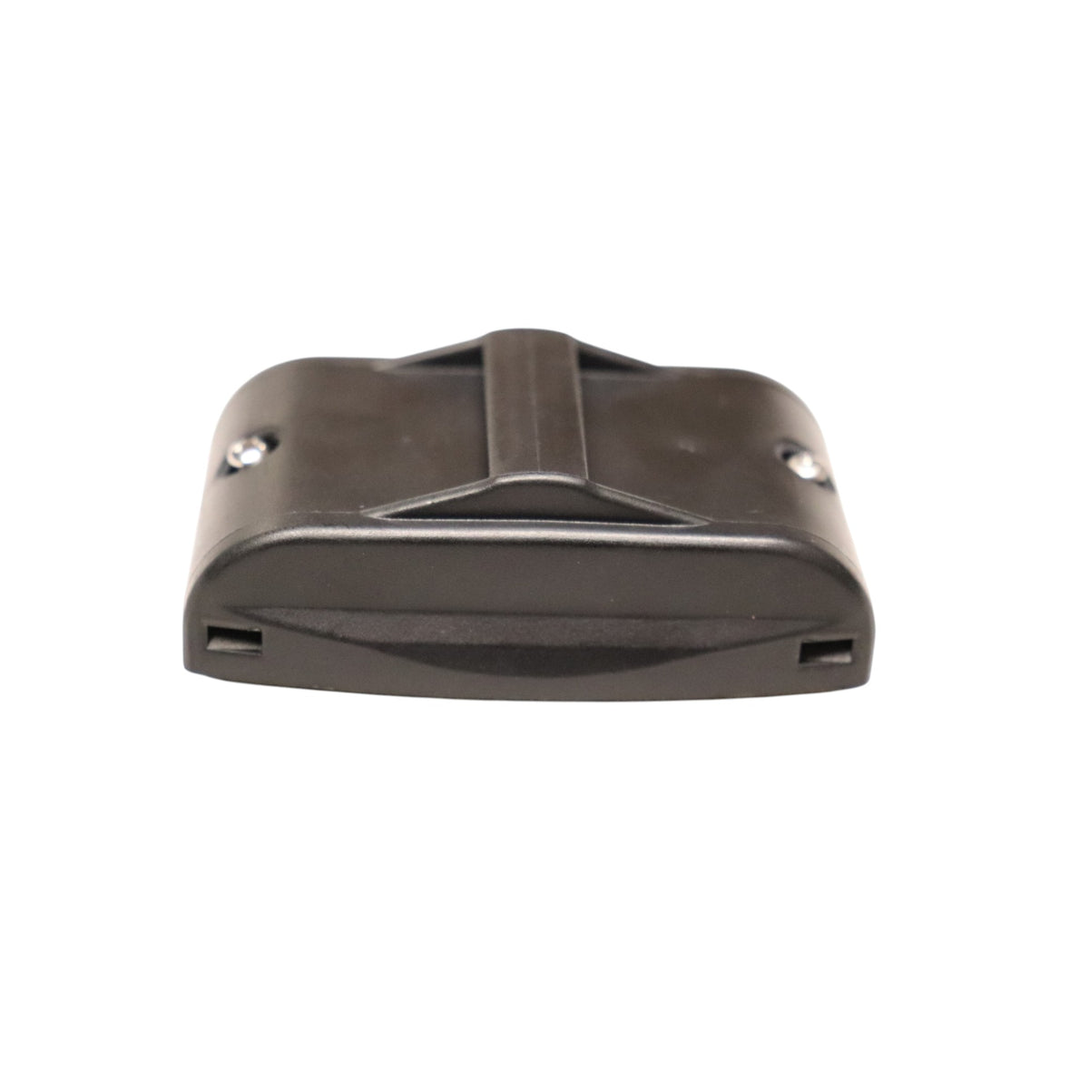 Rear view of new-production Tri-Tronics G3 EXP receiver replacement battery housing